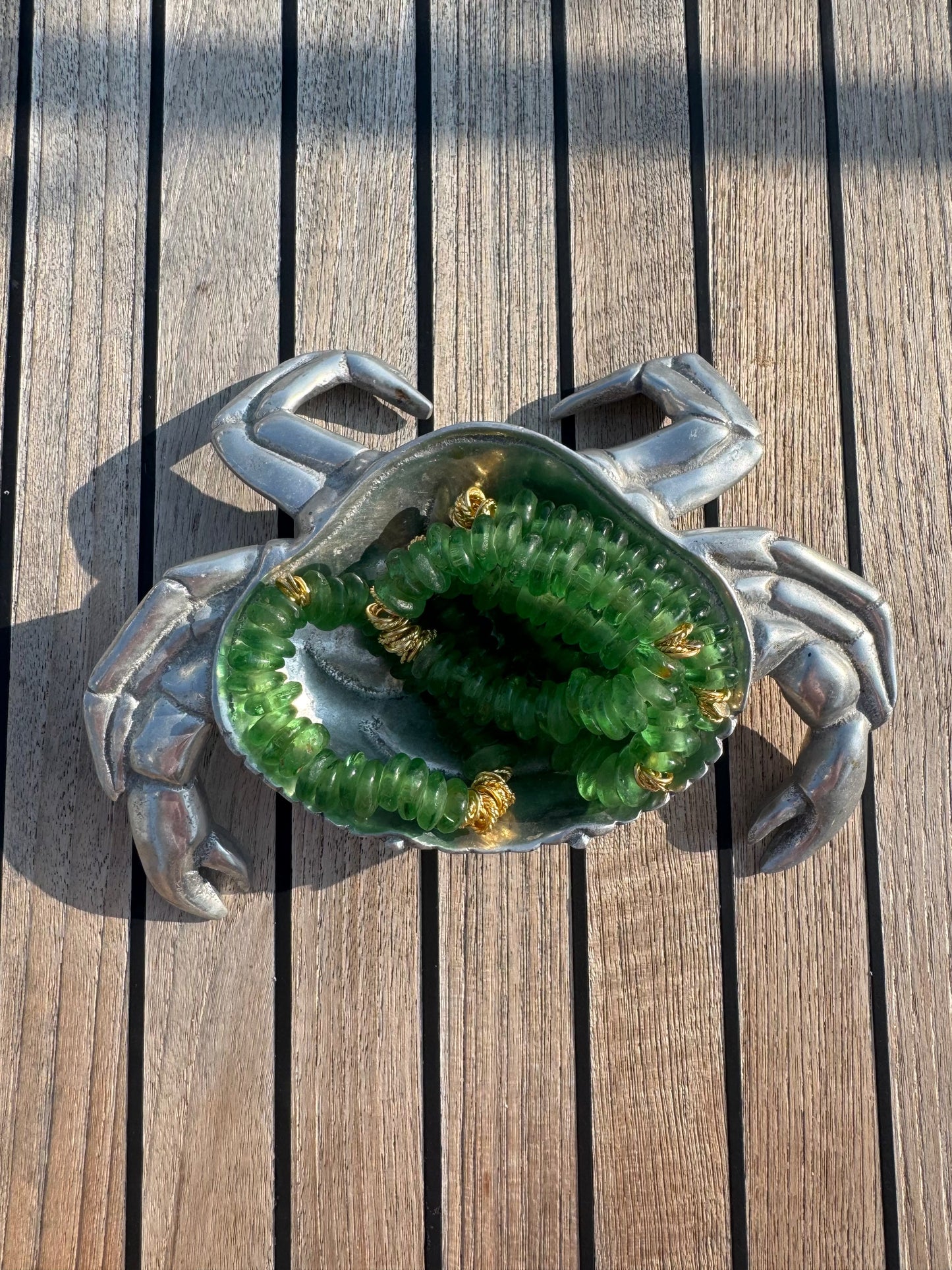 LouLu Bracelets Sea Green Vieques Glass Bracelet
