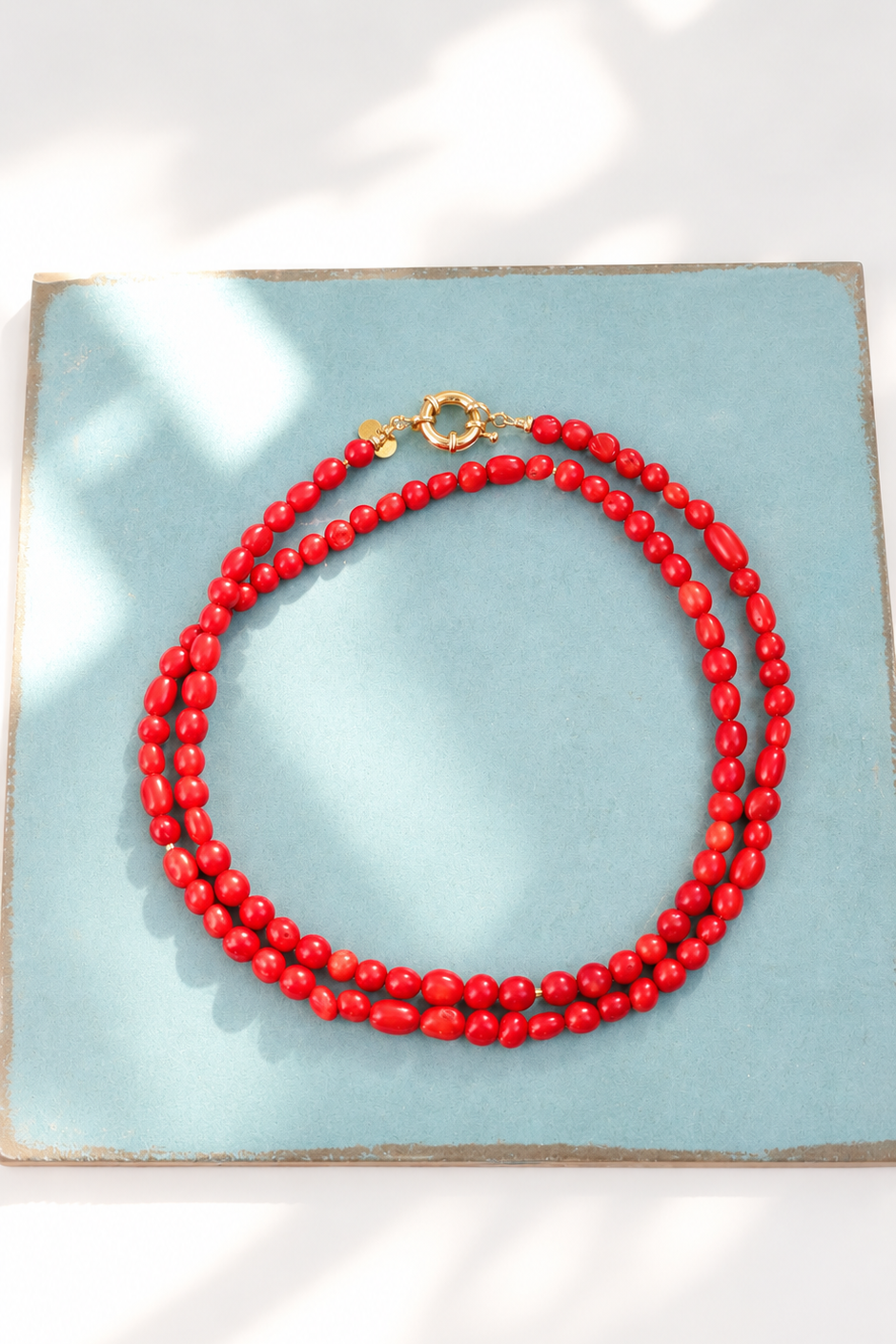 LOULU Louisa in Coral Red
