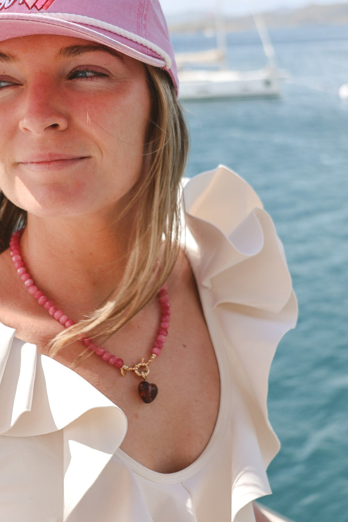 LouLu Necklaces Anna Heart Necklace - Love Colors!