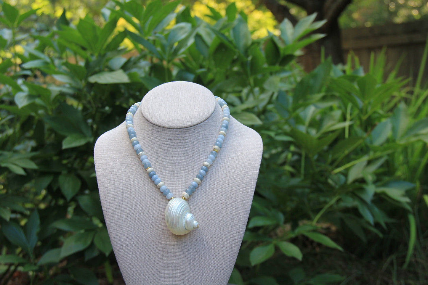 LouLu Necklaces Atlantic Turbo Shell Necklace