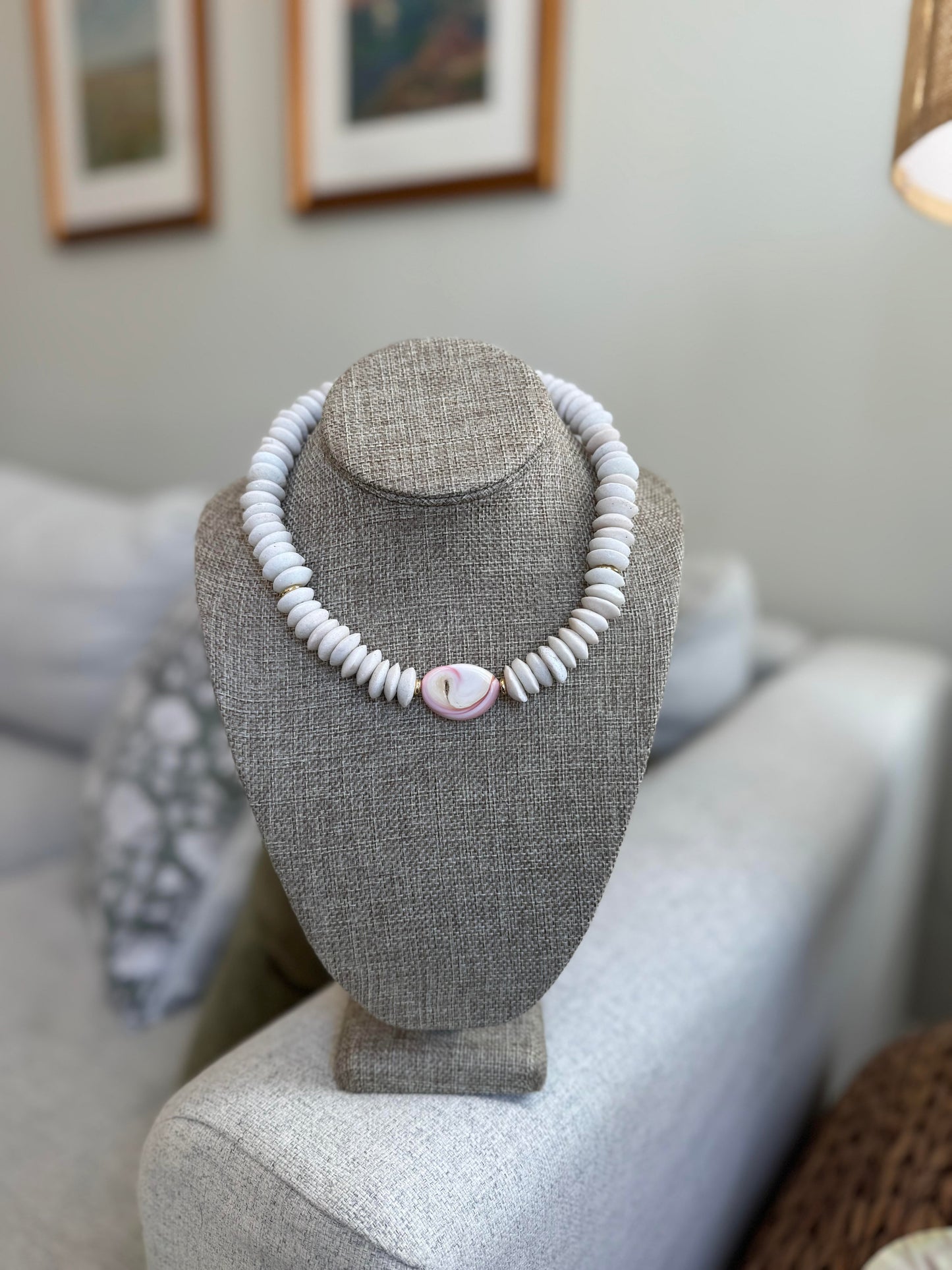 LouLu Necklaces Brooklyn Conch Shell Necklace