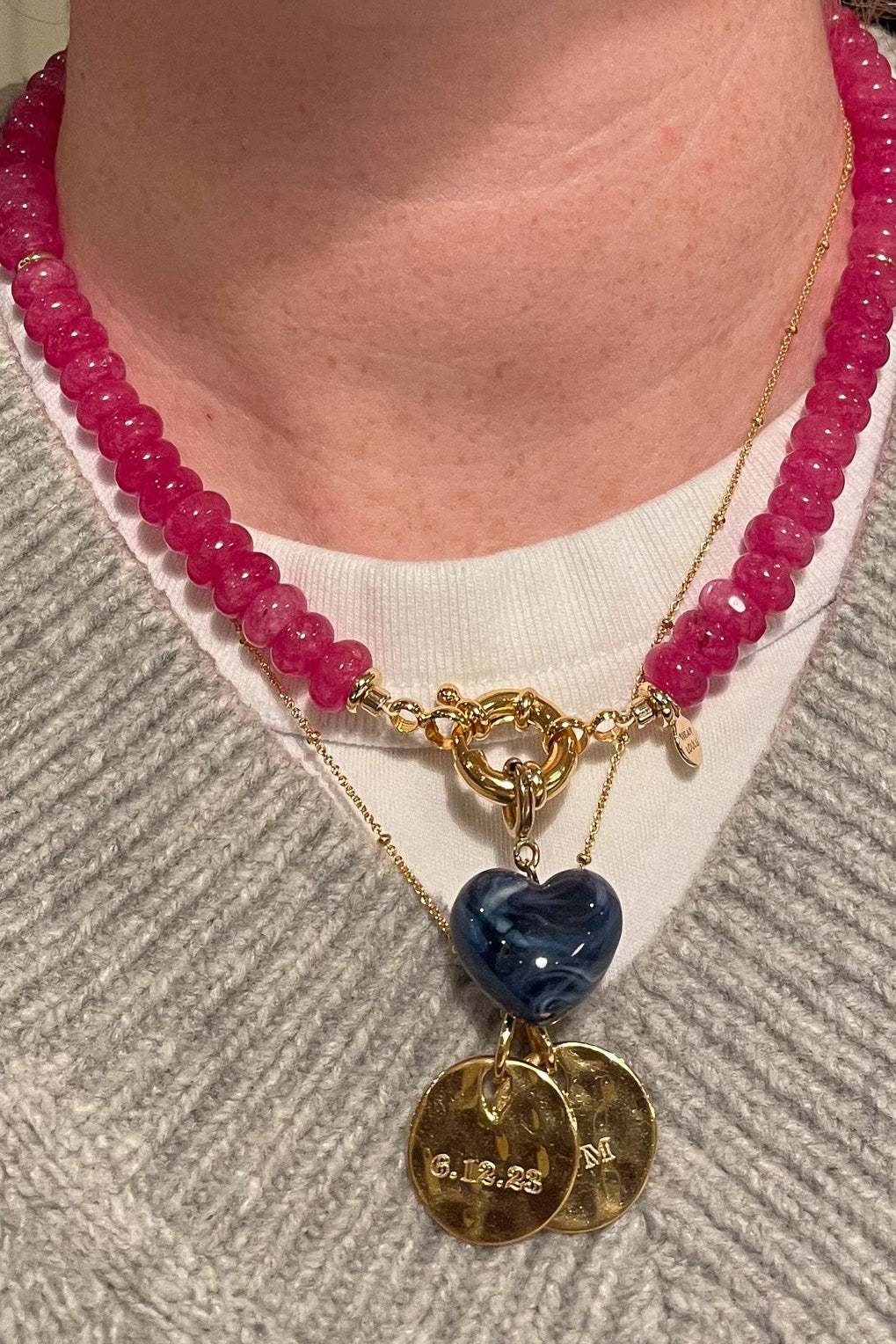 LouLu Necklaces Heart Charm