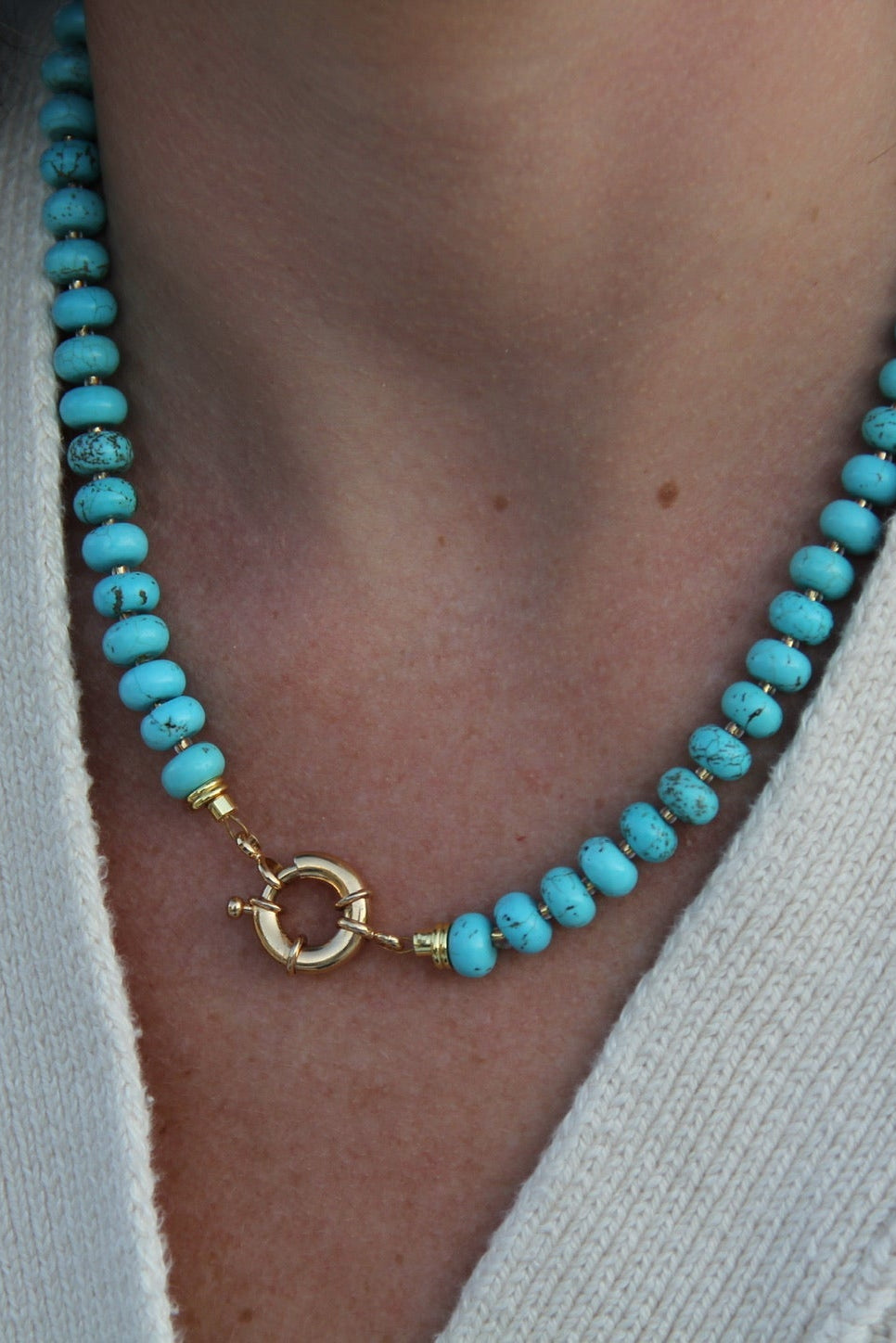 LouLu Necklaces Marbella Turquoise Necklace
