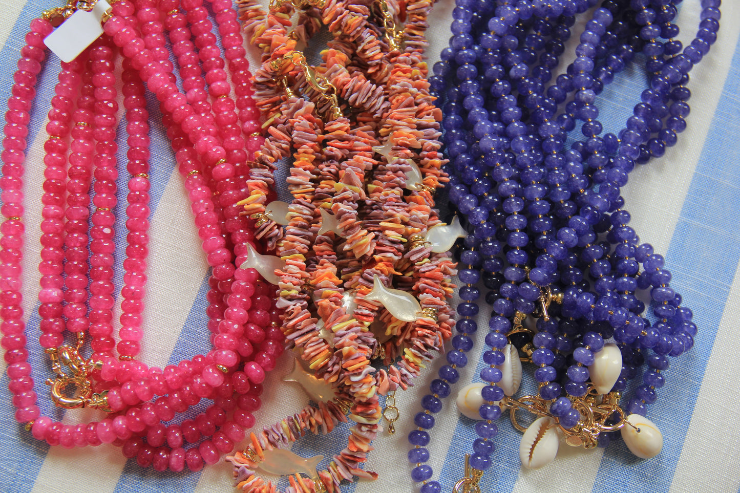 LouLu Necklaces Mustique Fish Charm Necklace