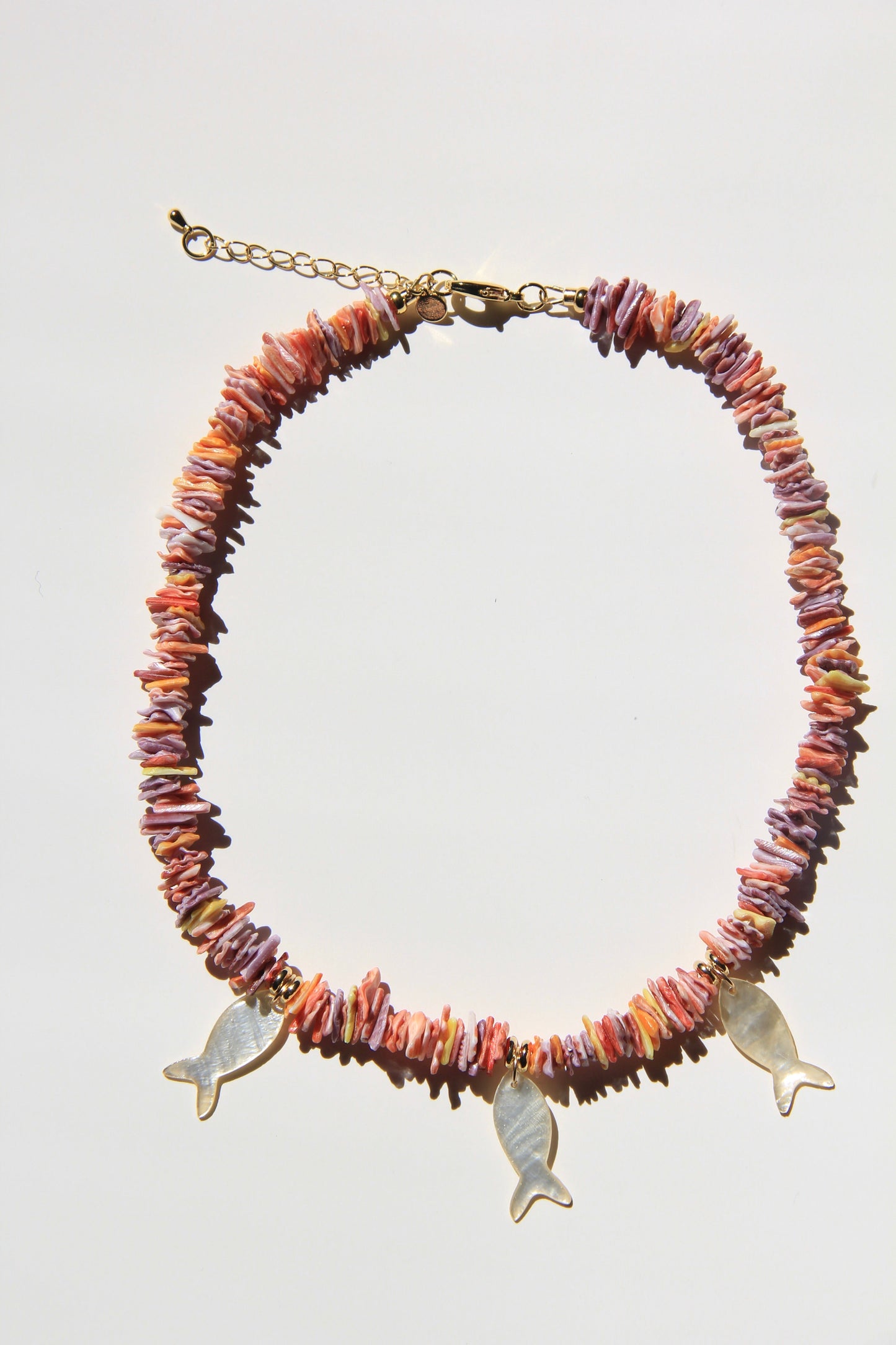 LouLu Necklaces Mustique Fish Charm Necklace