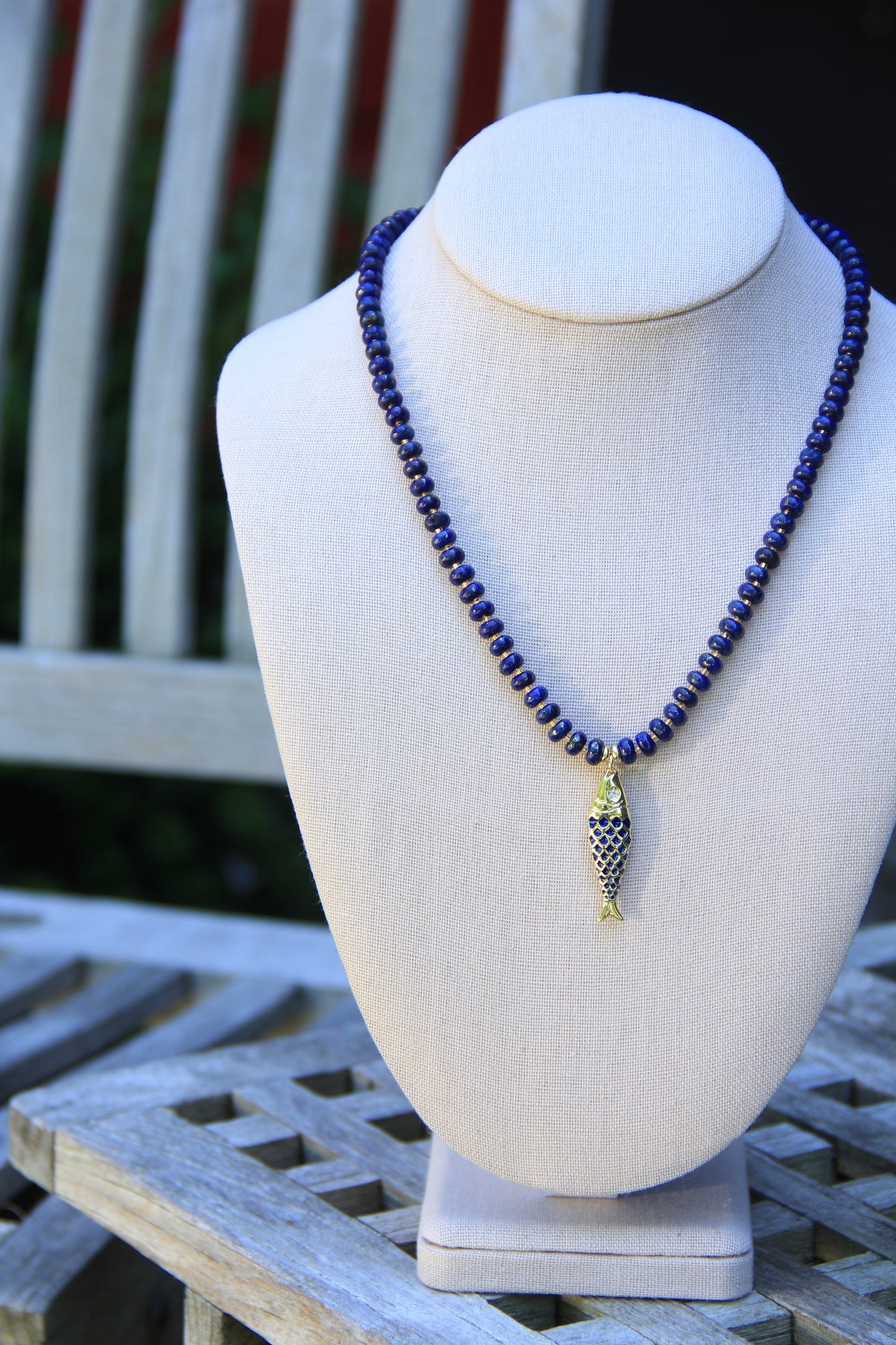 LouLu Necklaces Paros Fish Charm Necklace