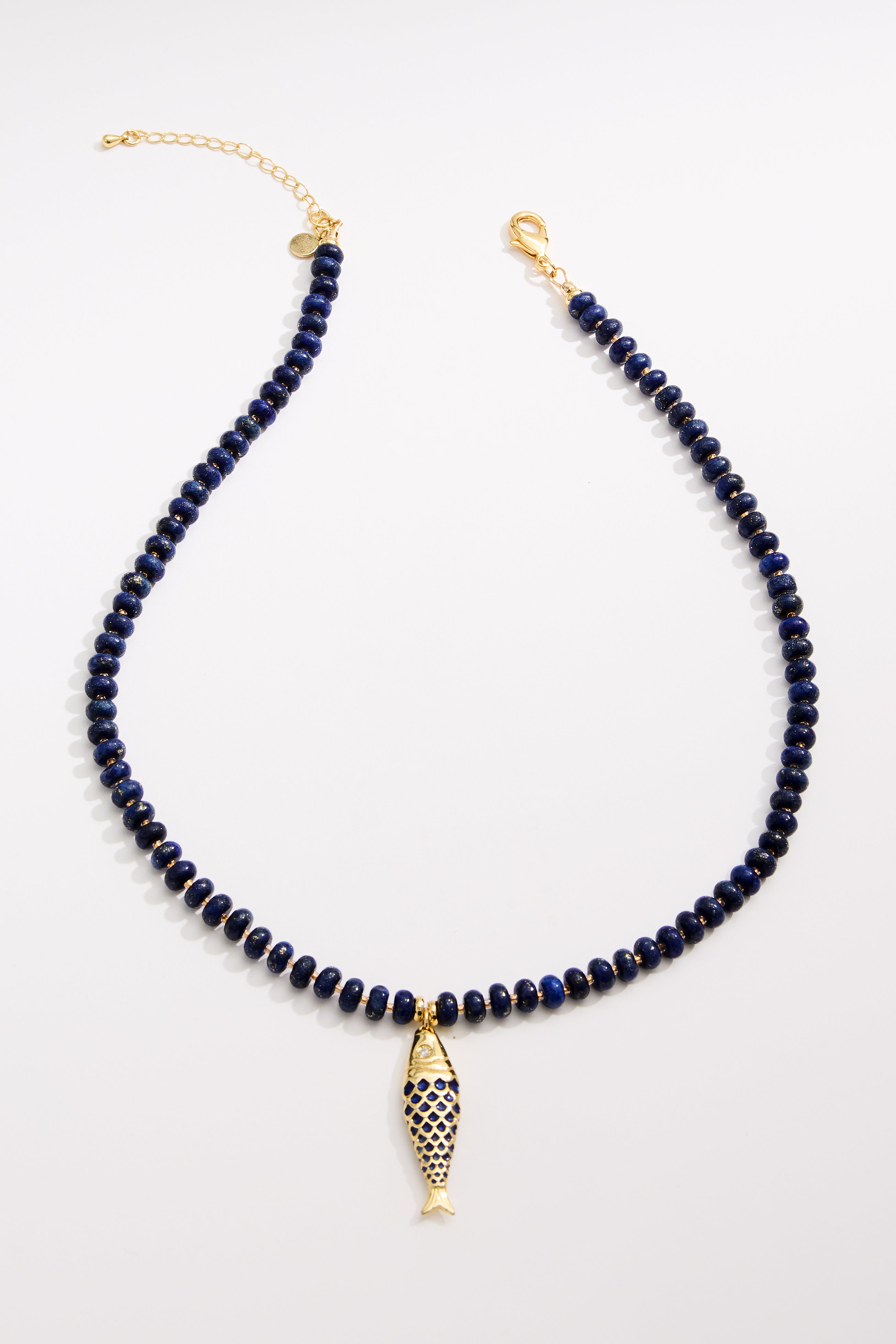 LouLu Necklaces Paros Fish Charm Necklace