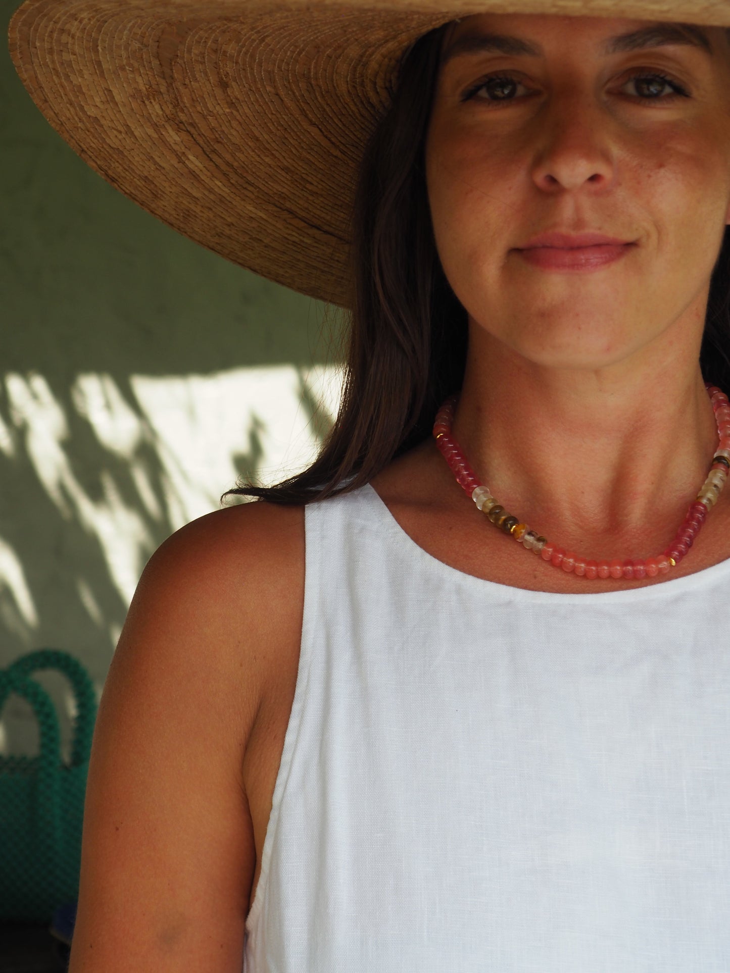 LouLu Necklaces Pink Multi Spritz! Necklace
