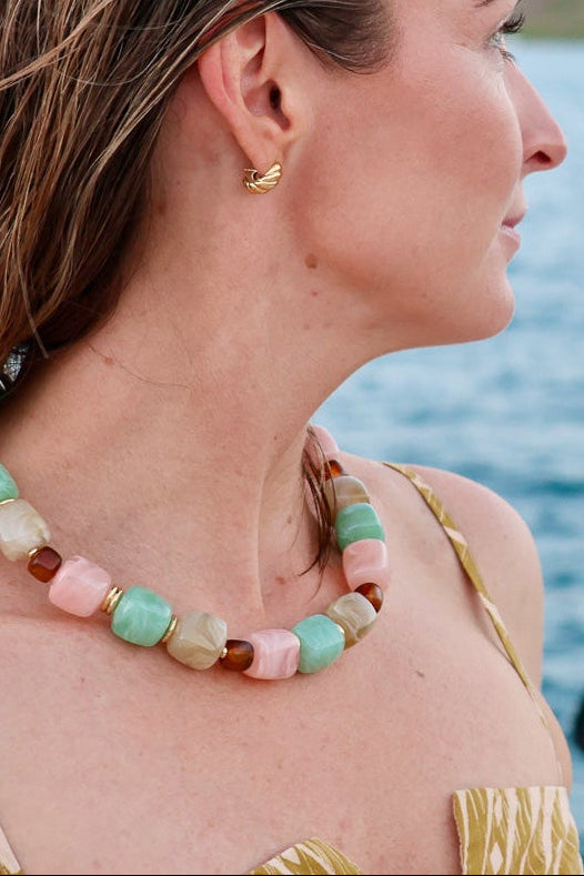 LouLu Necklaces RESIN MULTI