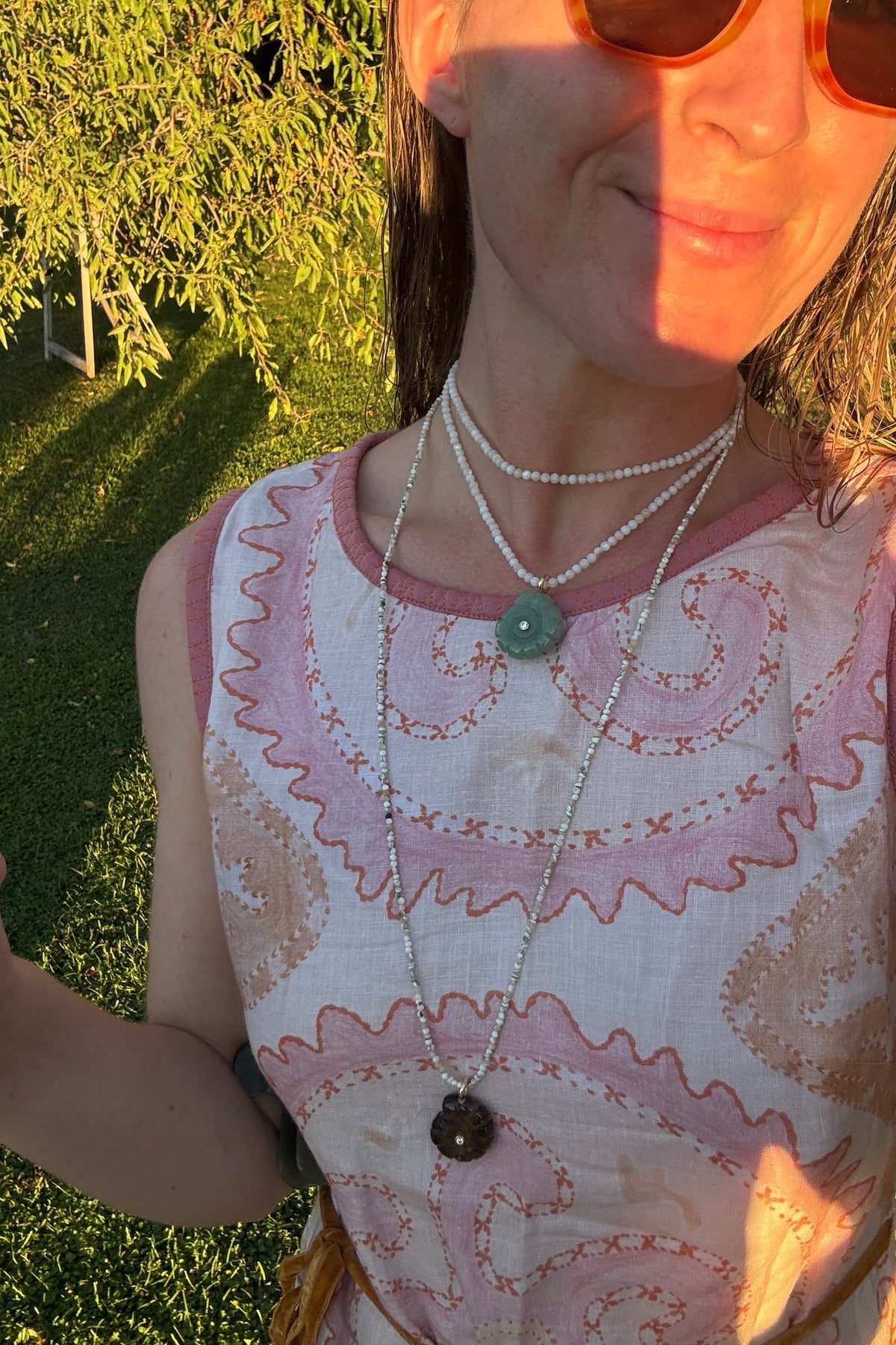 LouLu Necklaces Sardinia Charm Necklace