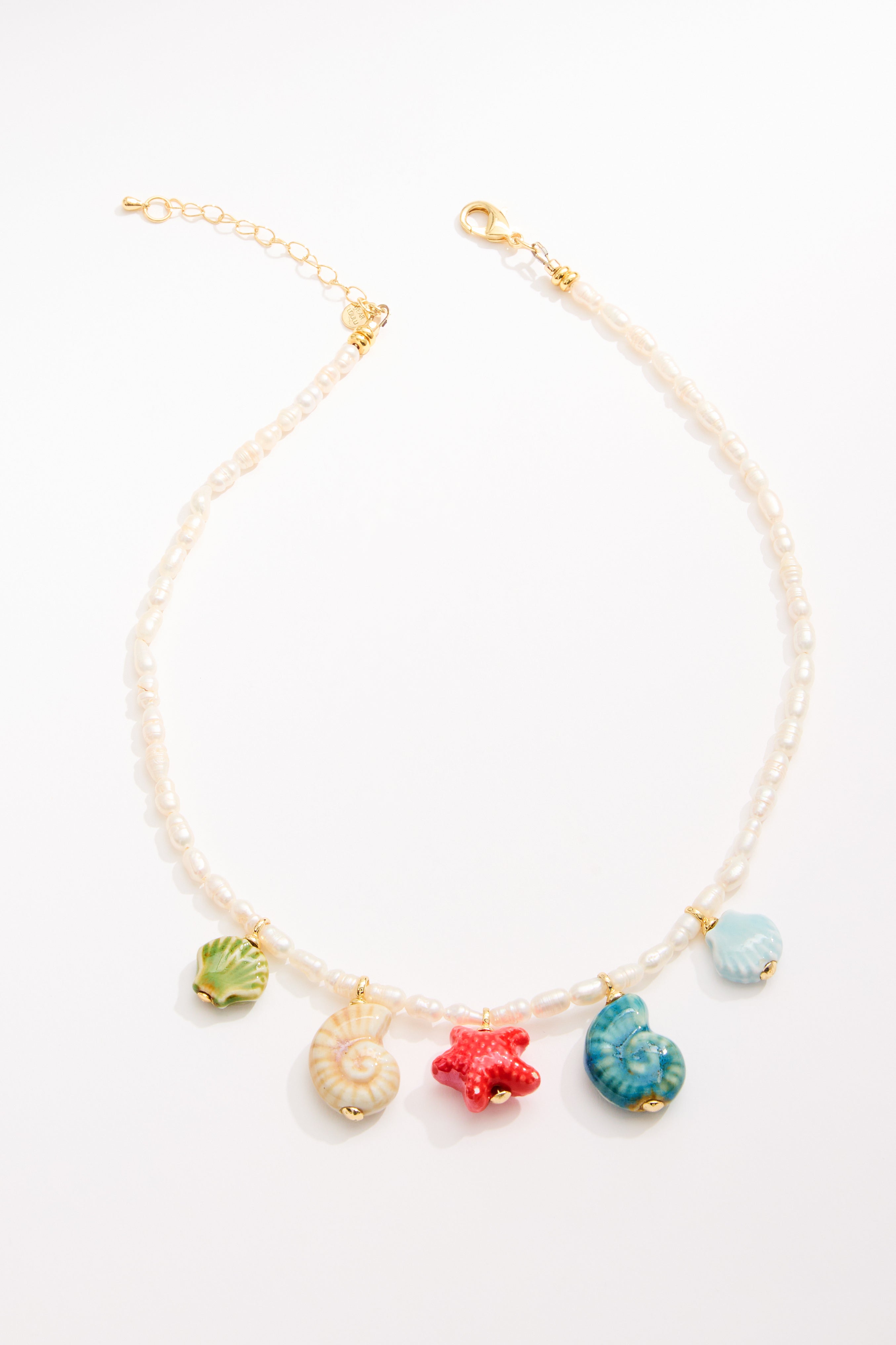 LouLu Necklaces Sea Party Charm Necklace