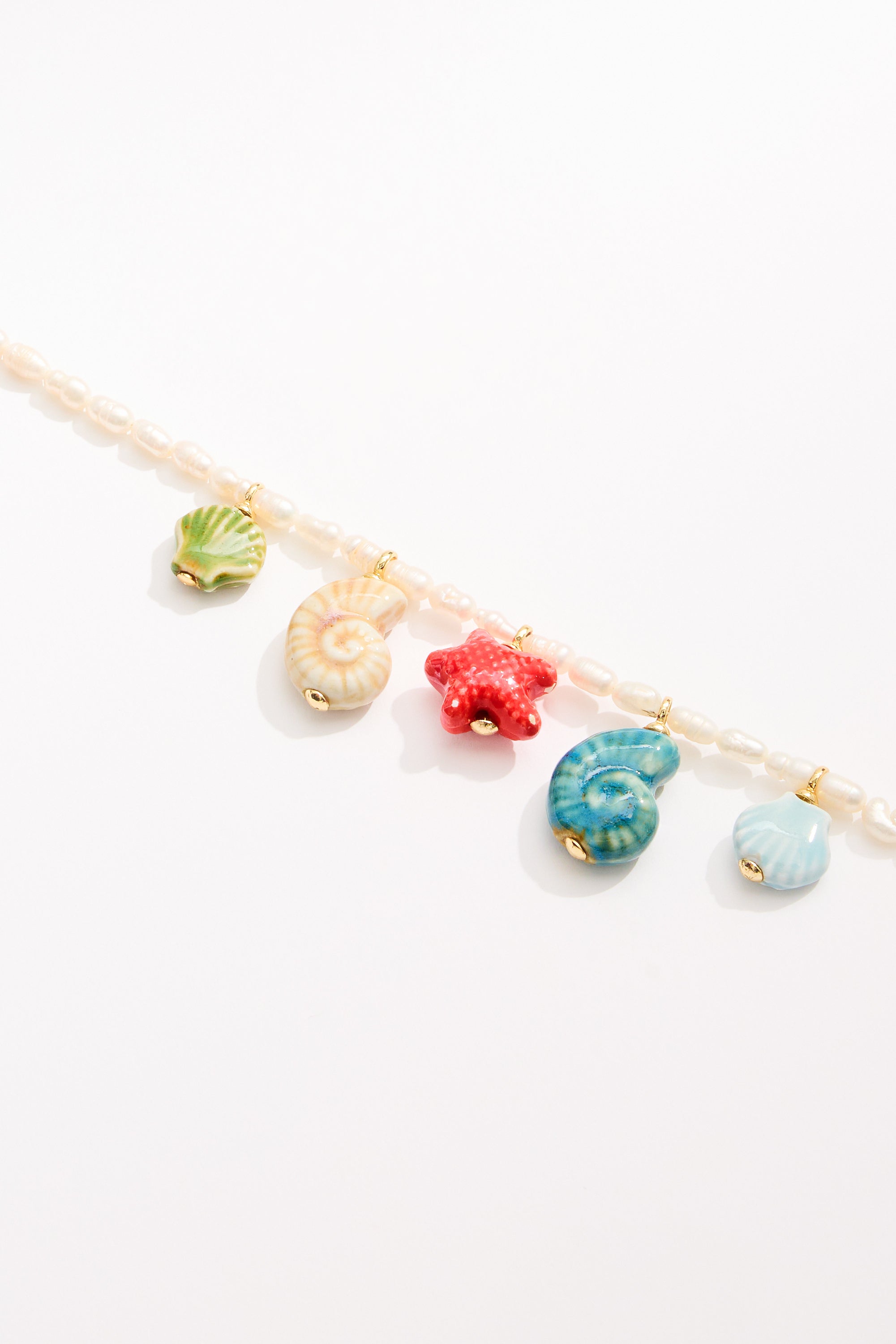 LouLu Necklaces Sea Party Charm Necklace