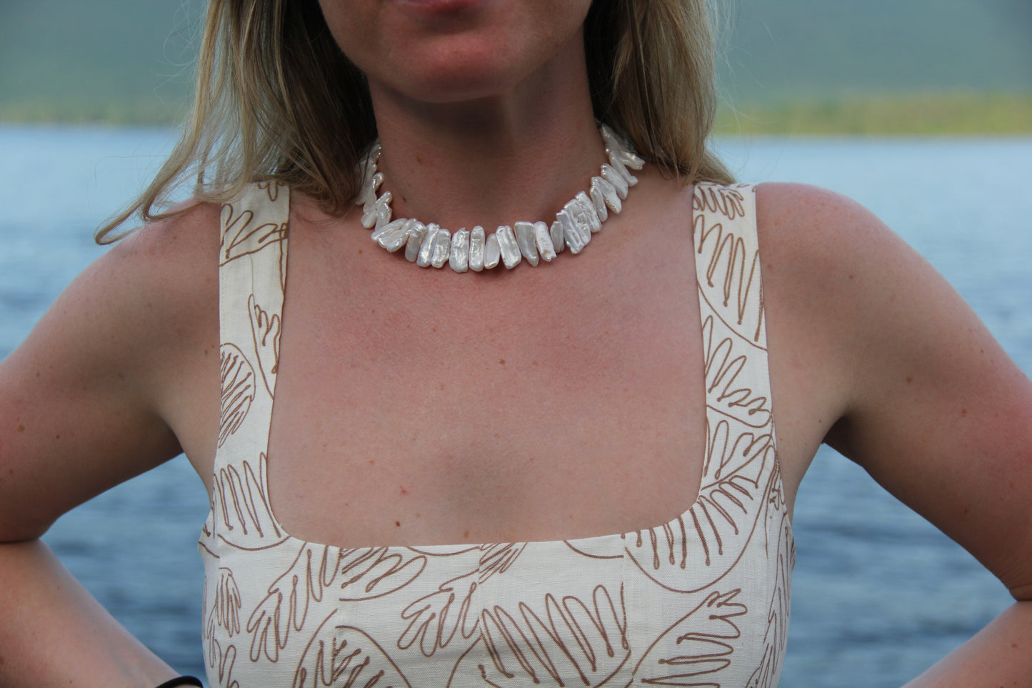 Cooper Pearl Choker