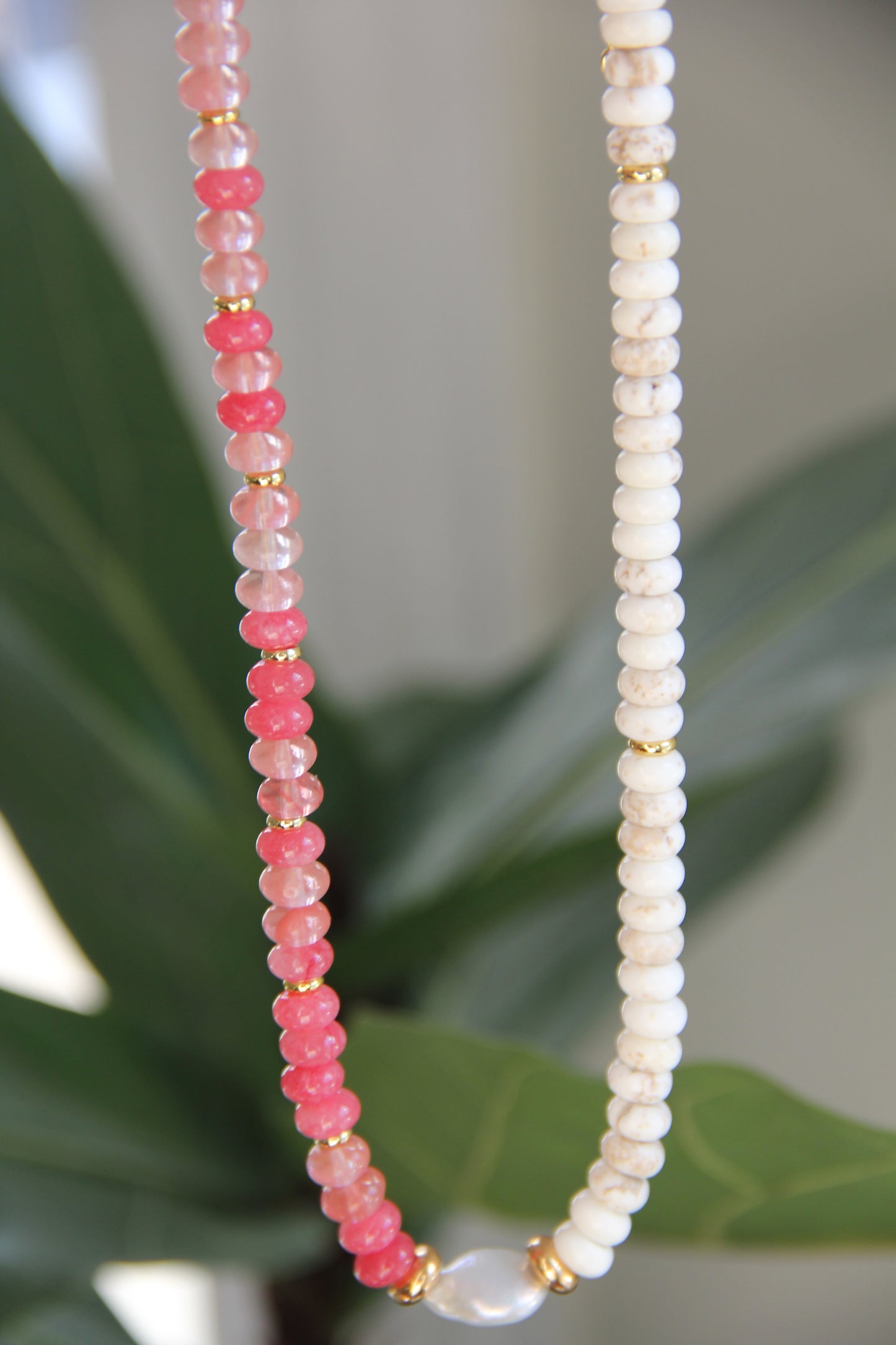 Emily Necklace in Watermelon