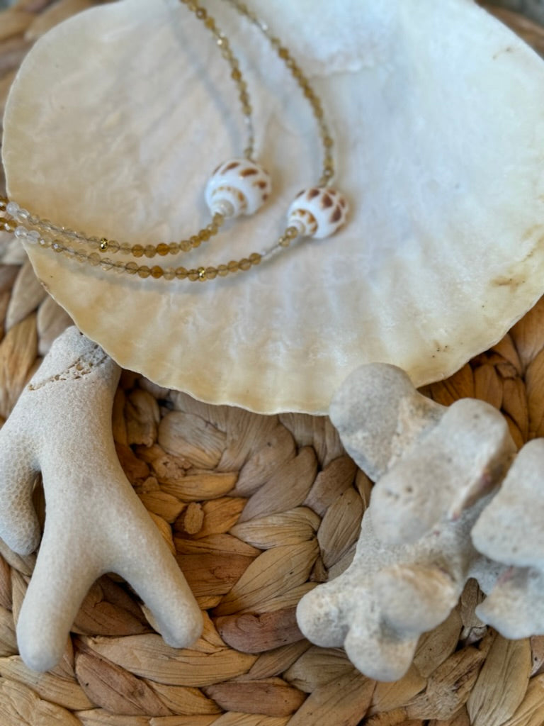 Ginger Shell Necklace