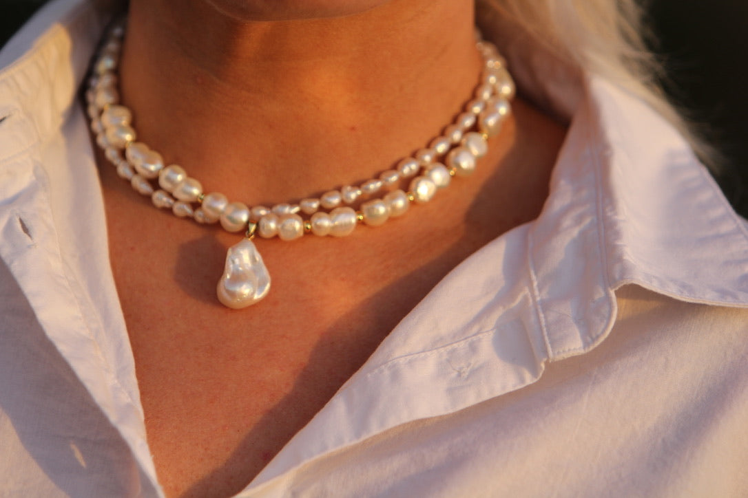 chunky-pearl-layering-necklaces