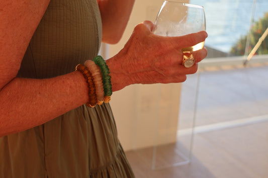 LouLu Bracelets Vieques Glass Bracelet