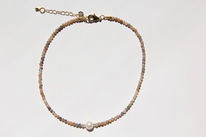 LouLu Necklaces Abby Pearl Choker Necklace