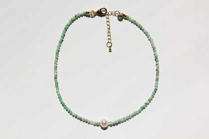 LouLu Necklaces Abby Pearl Choker Necklace
