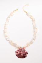 LouLu Necklaces Antigua Shell Pendant Necklace