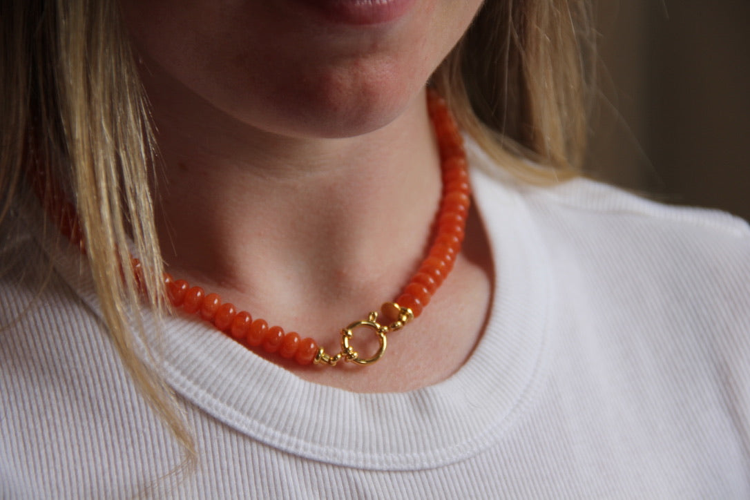 LouLu Necklaces Aperol Spritz! Necklace