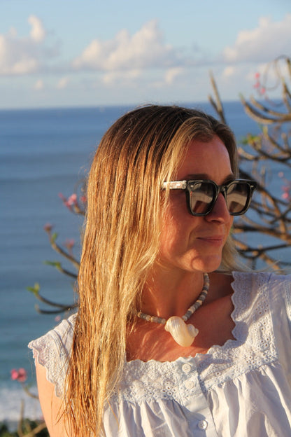 LouLu Necklaces Atlantic Turbo Shell Necklace