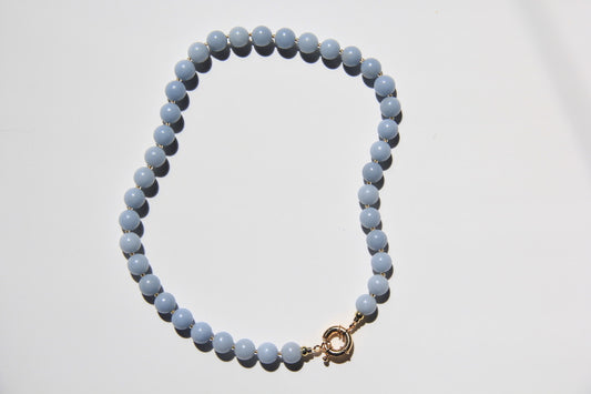 LouLu Necklaces Blue Pine Necklace