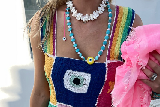 LouLu Necklaces Cooper Pearl Choker