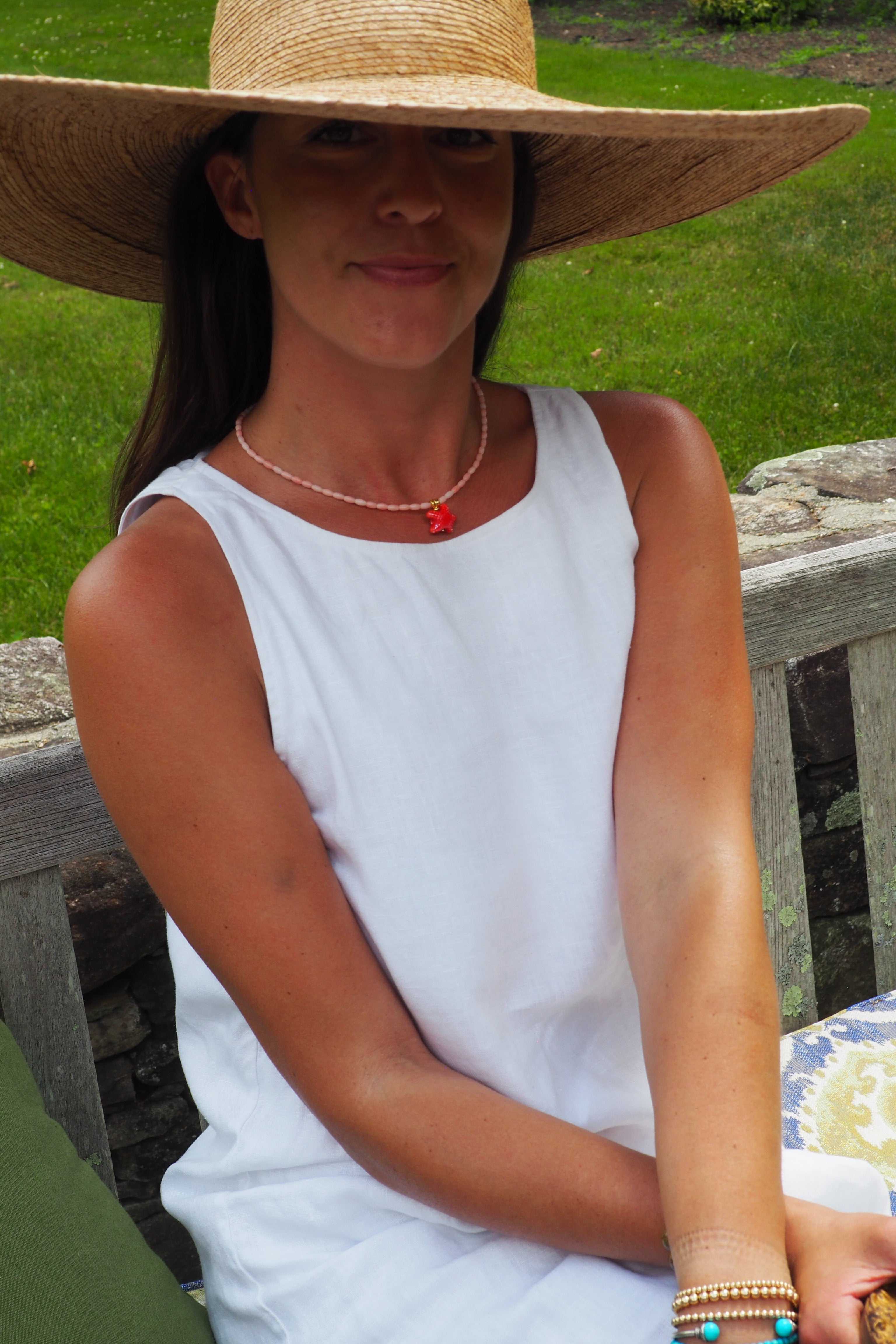 LouLu Necklaces Coral Starfish Necklace