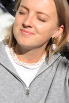 LouLu Necklaces Highland Triple Strand Pearl Choker