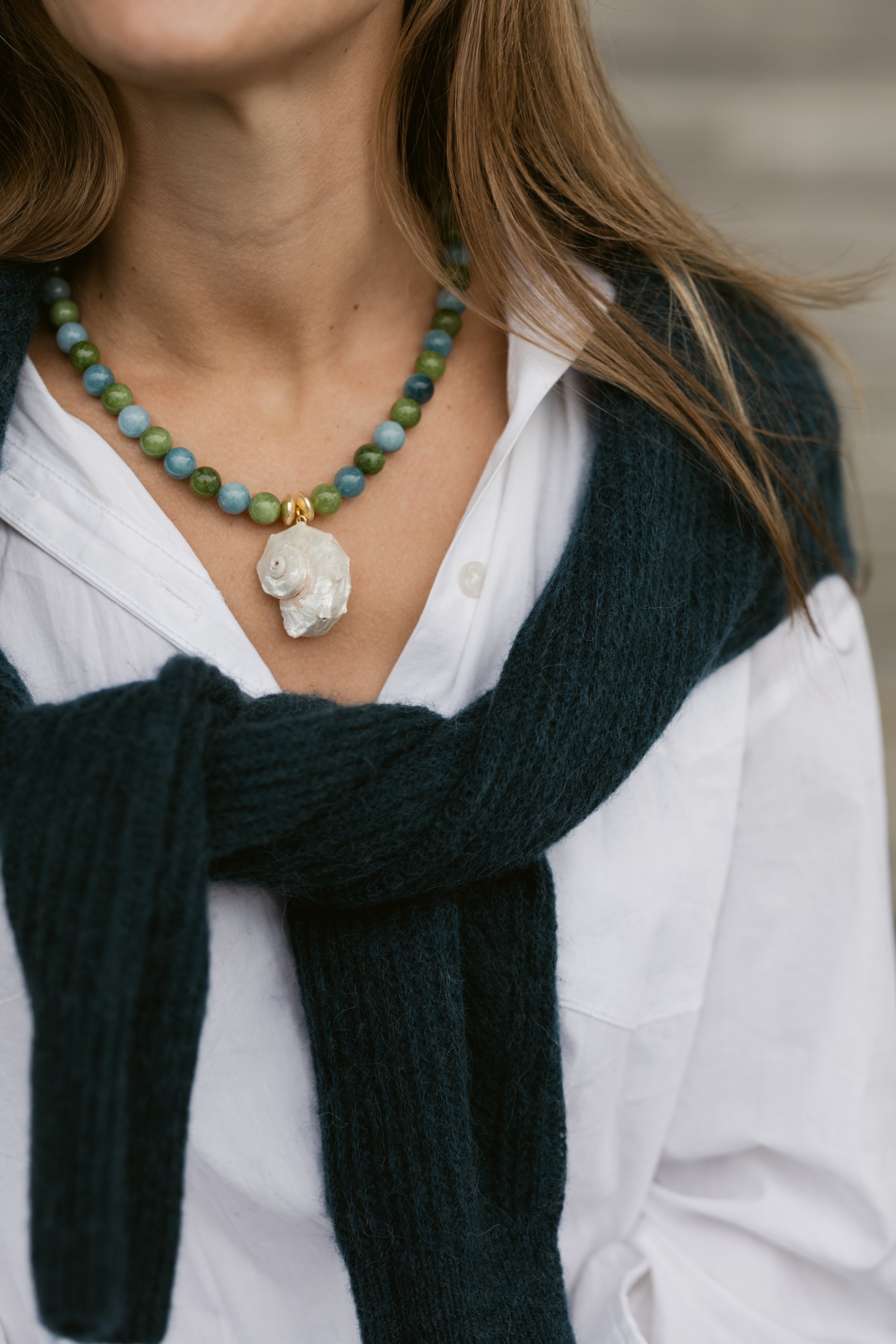 LouLu Necklaces Jude Shell