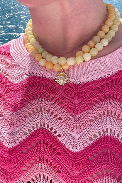 LouLu Necklaces Lemon Citrus Necklace - Lemon