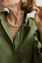 LouLu Necklaces Lime Citrus Necklace - Lime