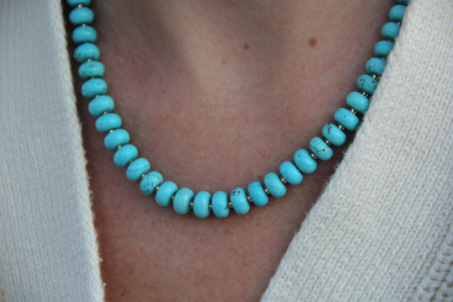 LouLu Necklaces Marbella Turquoise Necklace