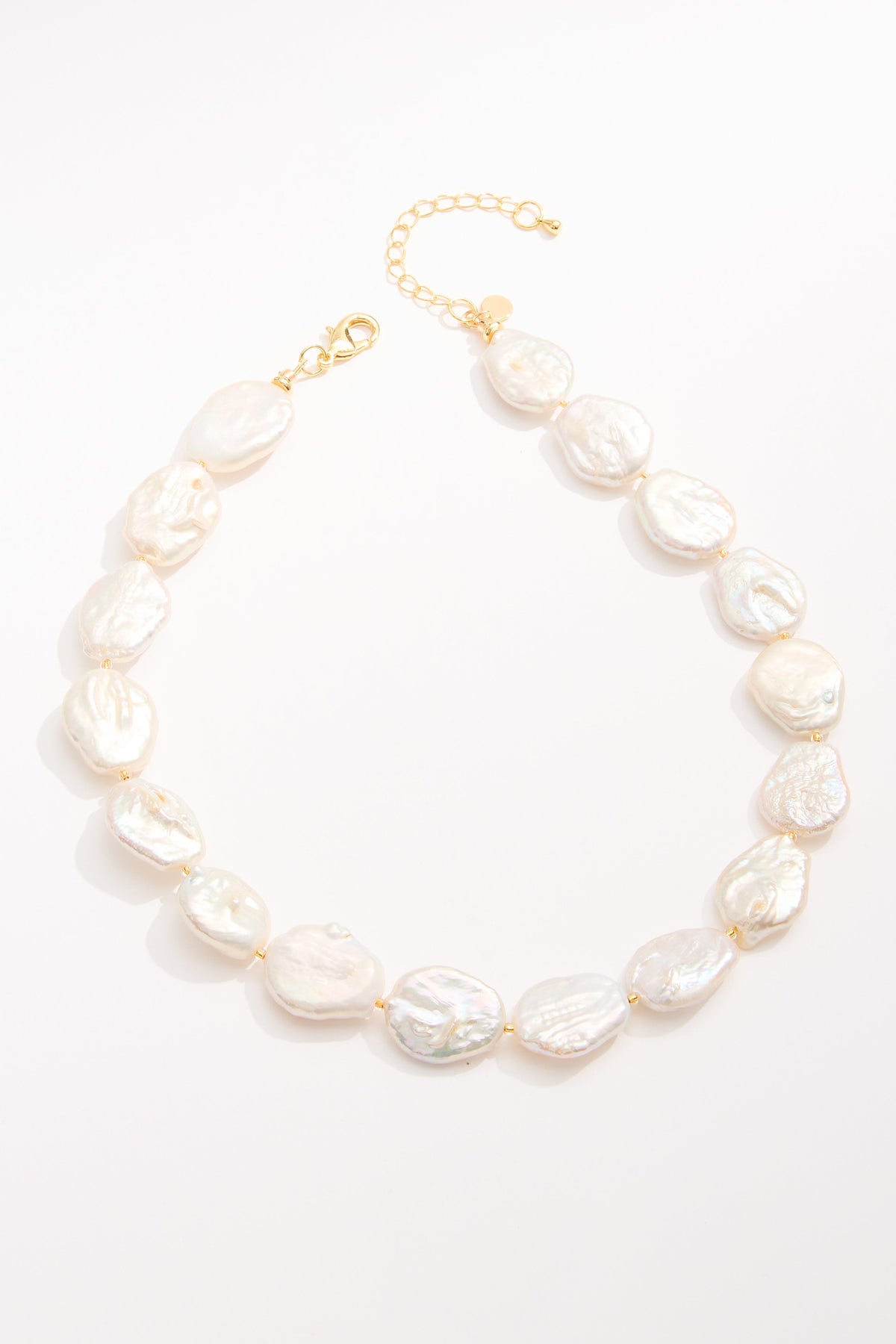 Pearl Coin Choker Necklace Comporta – LouLu