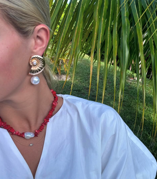 LouLu Necklaces Pacific Necklace in Navy