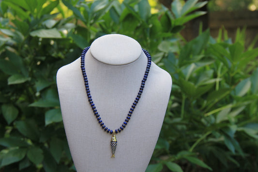 LouLu Necklaces Paros Fish Charm Necklace