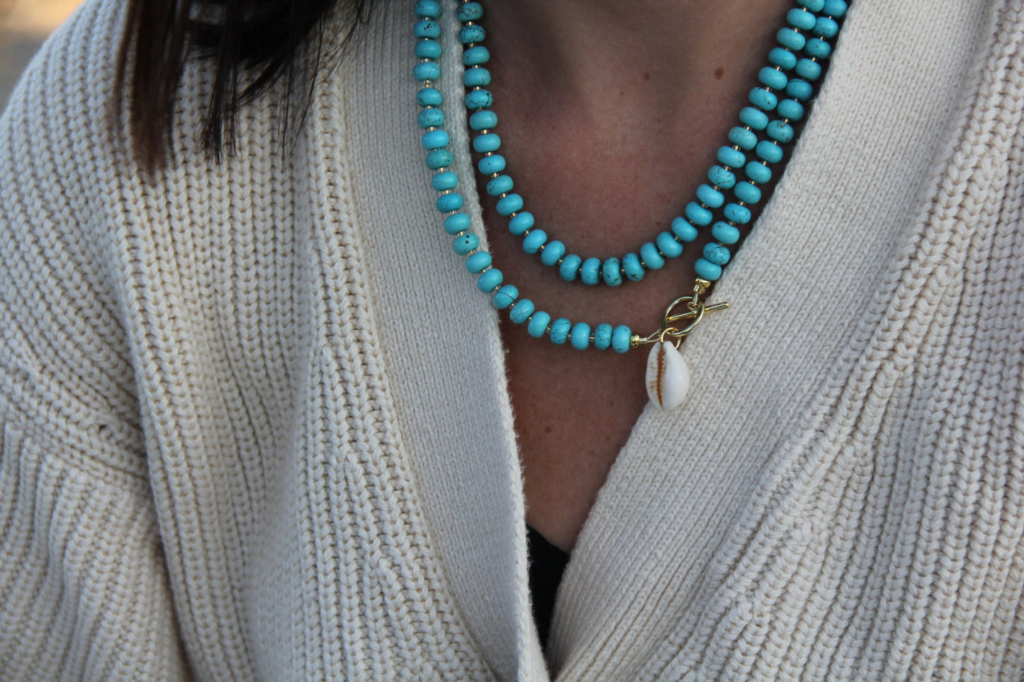 LouLu Necklaces Provence Shell Necklace