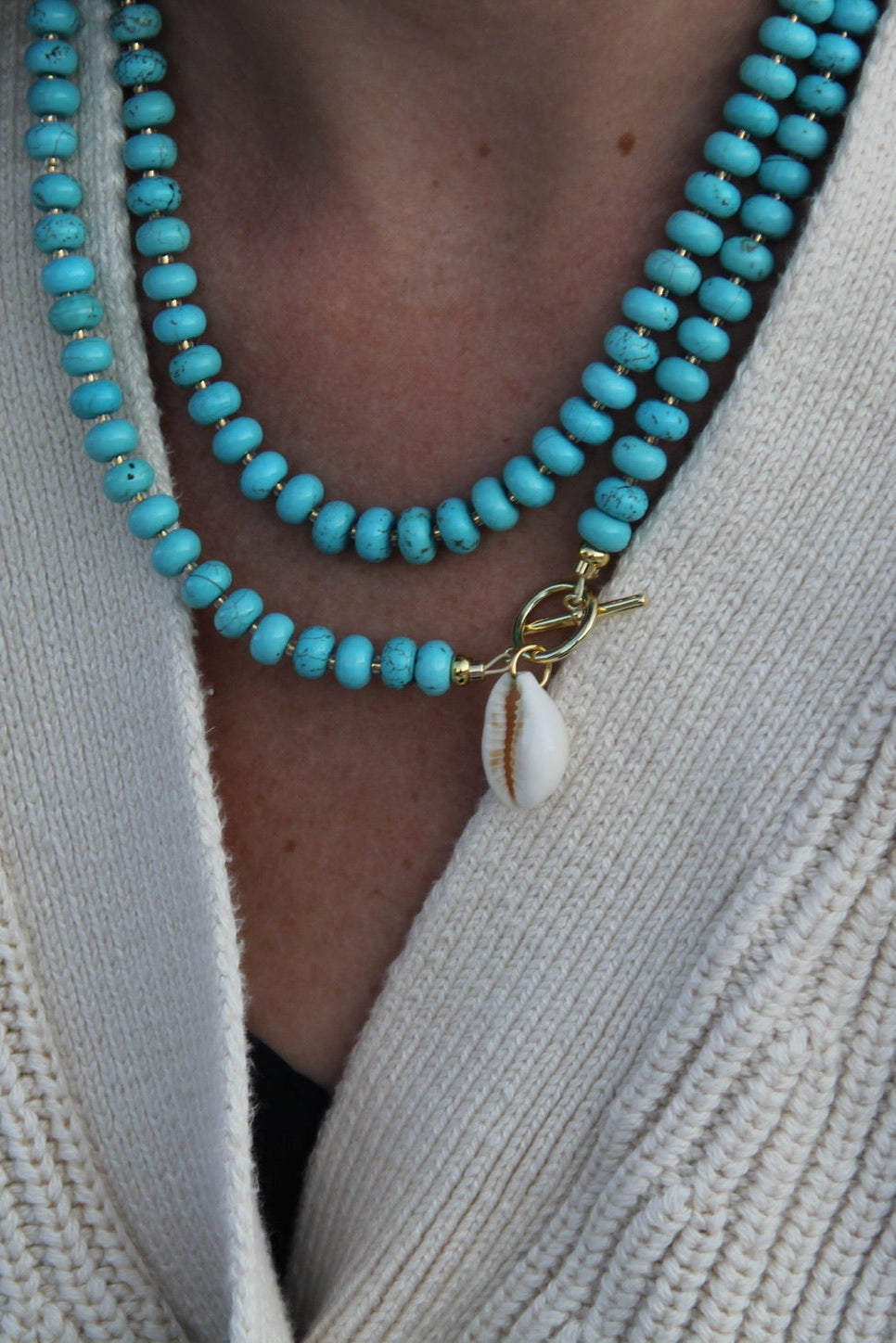LouLu Necklaces Provence Shell Necklace