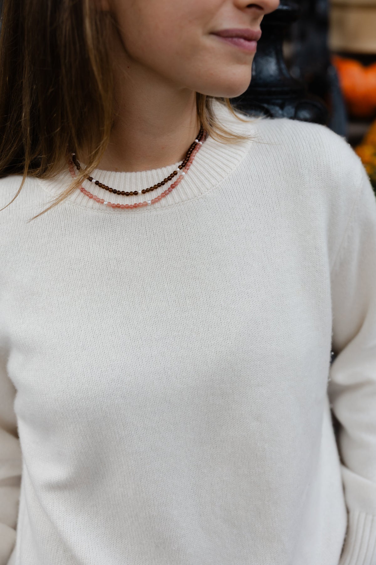 LouLu Necklaces Rose Katherine Necklace
