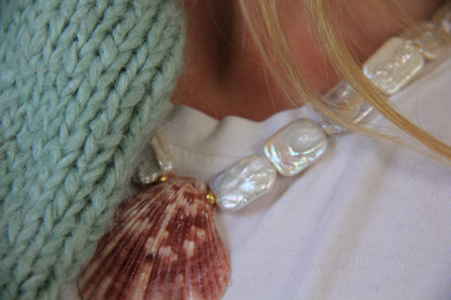 LouLu Necklaces Shell Pearl Pendant