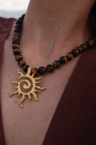 LouLu Necklaces Soleil Necklace - Tiger's Eye