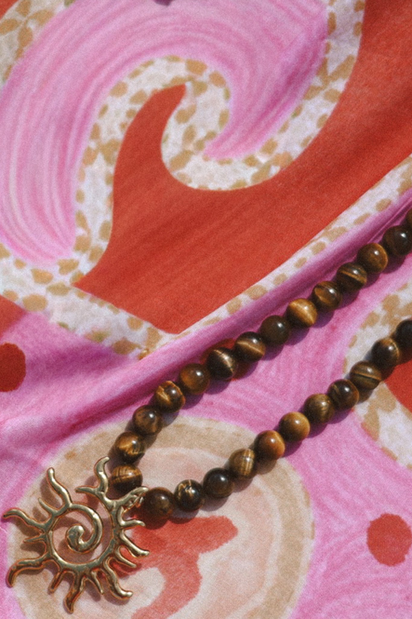 LouLu Necklaces Soleil Necklace - Tiger's Eye