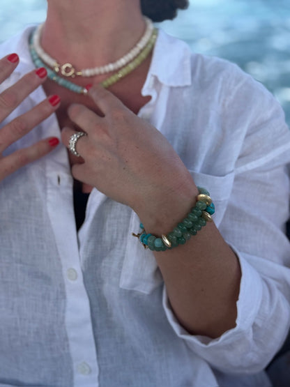 LouLu Necklaces Turquoise Tomboy Necklace