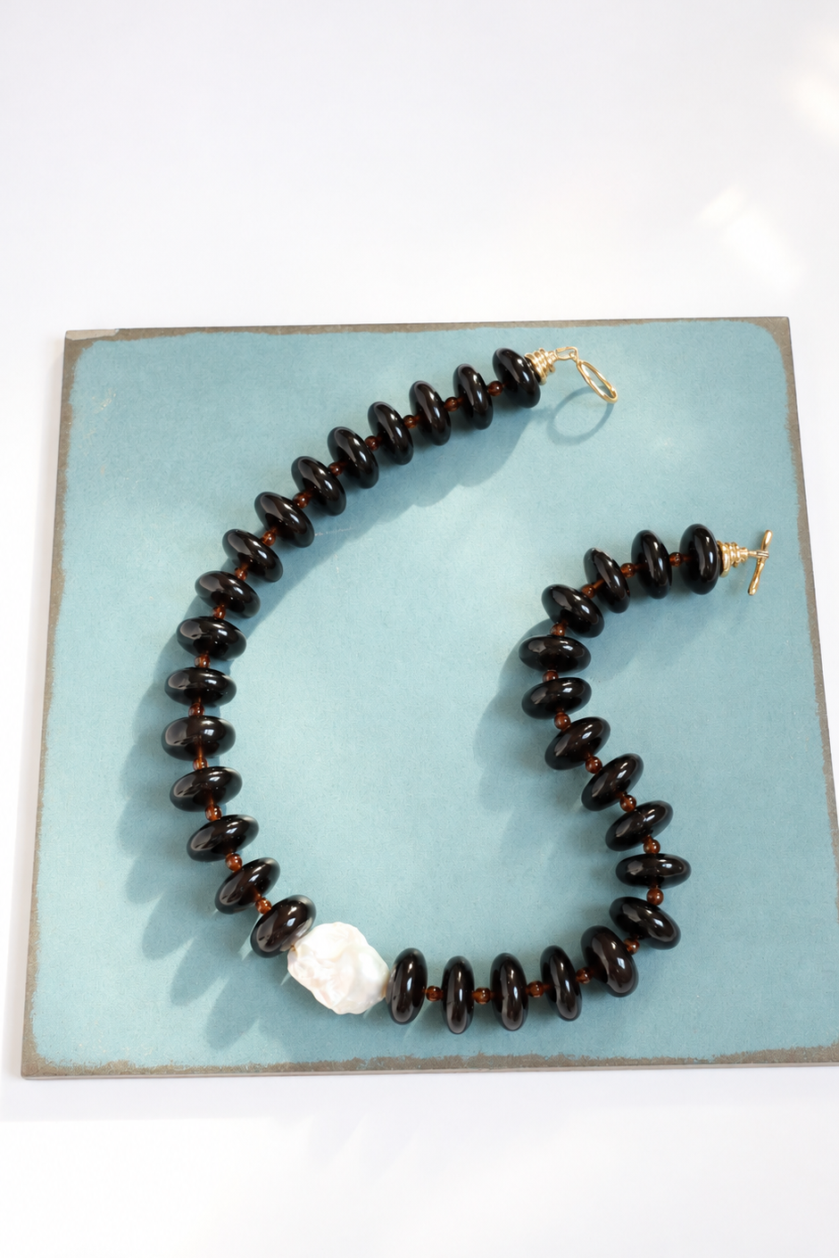 LOULU Obsidian chunky