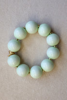 LouLu Pistachio - Big Bauble Bracelet