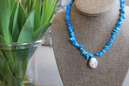 LouLu Turquoise + Coin Pearl
