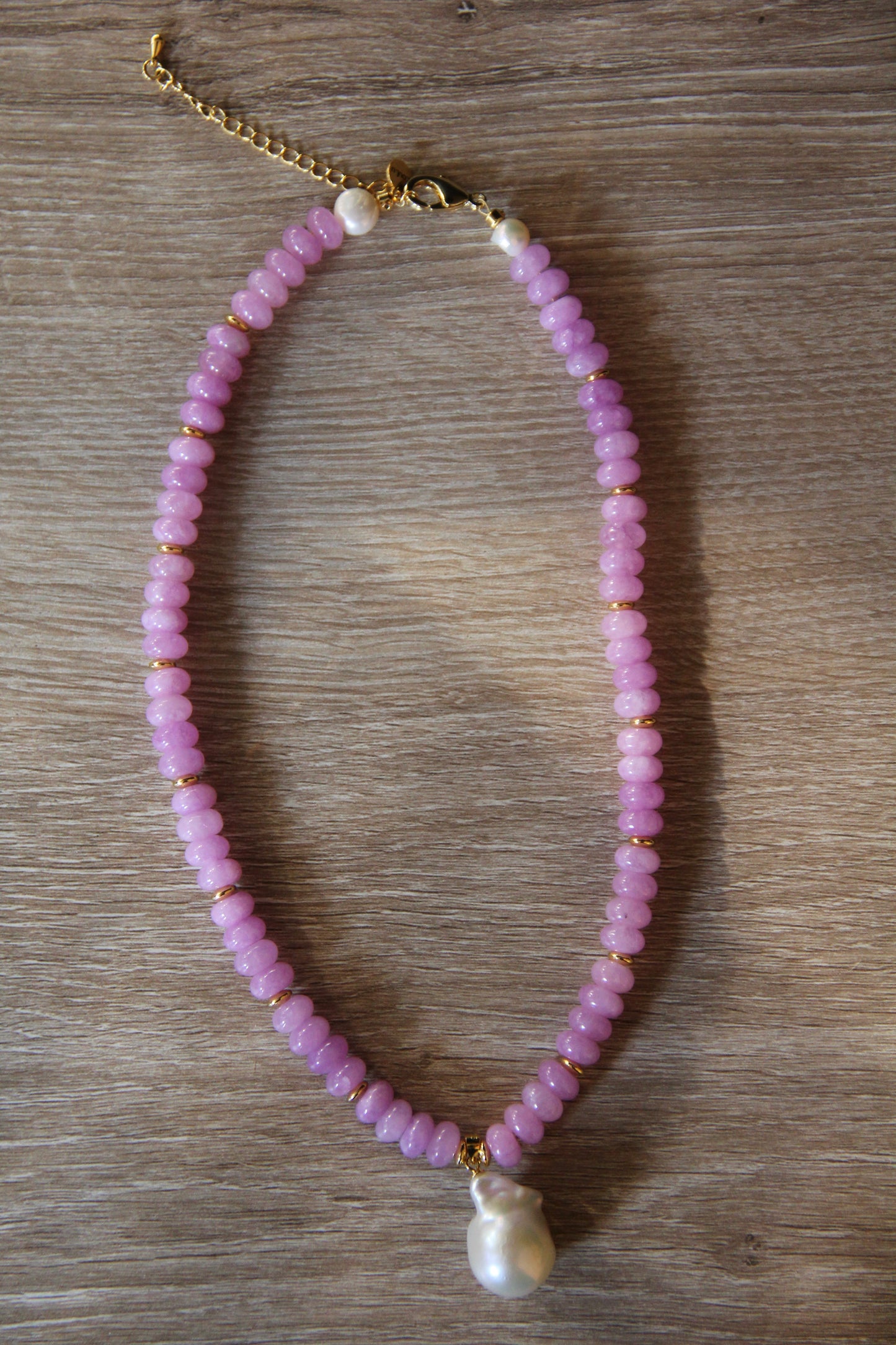 Hallie Necklace in Lilac